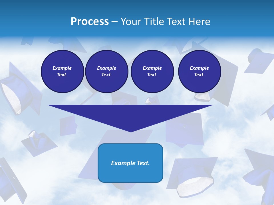 Red Apples With Magnifying Glass PowerPoint Template