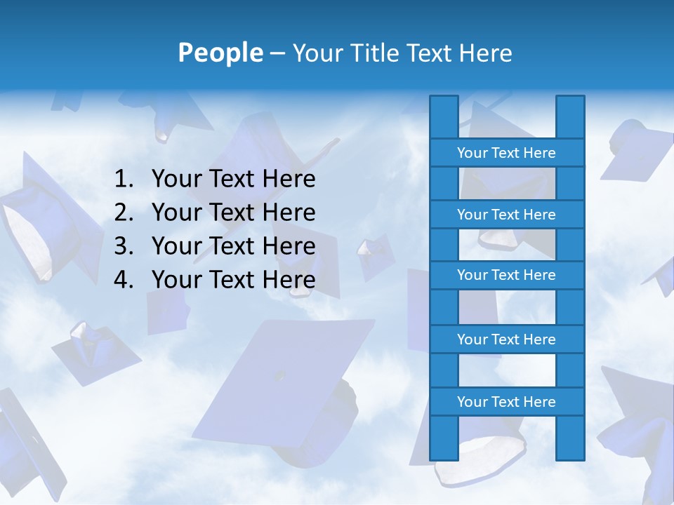 Red Apples With Magnifying Glass PowerPoint Template