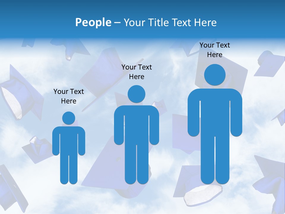 Red Apples With Magnifying Glass PowerPoint Template