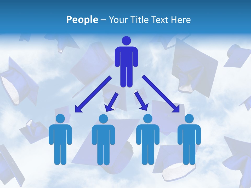 Red Apples With Magnifying Glass PowerPoint Template