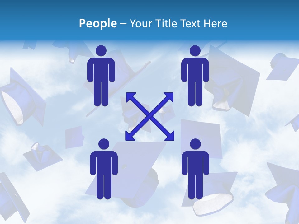 Red Apples With Magnifying Glass PowerPoint Template