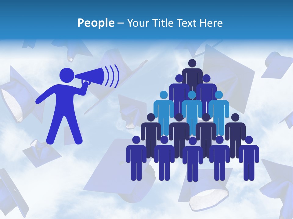 Red Apples With Magnifying Glass PowerPoint Template