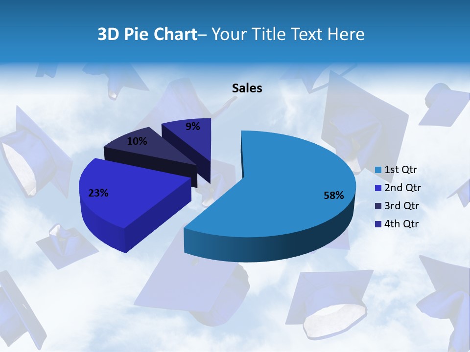 Red Apples With Magnifying Glass PowerPoint Template