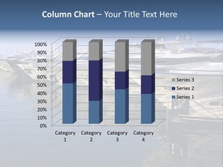 Yachts And Boats With Water Reflection PowerPoint Template