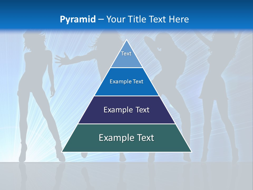 Girls Dancing At A Night Club PowerPoint Template