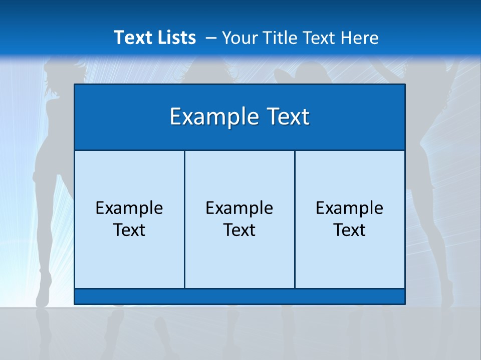 Girls Dancing At A Night Club PowerPoint Template