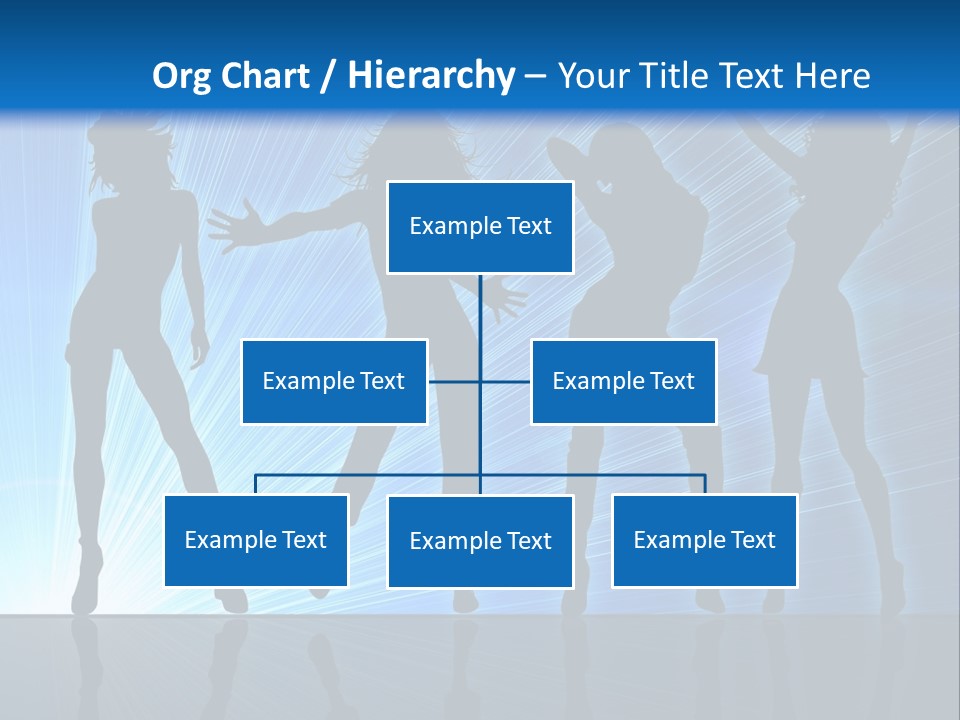 Girls Dancing At A Night Club PowerPoint Template