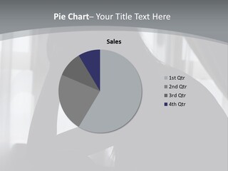 Silhouette Of A Depressed Lady PowerPoint Template