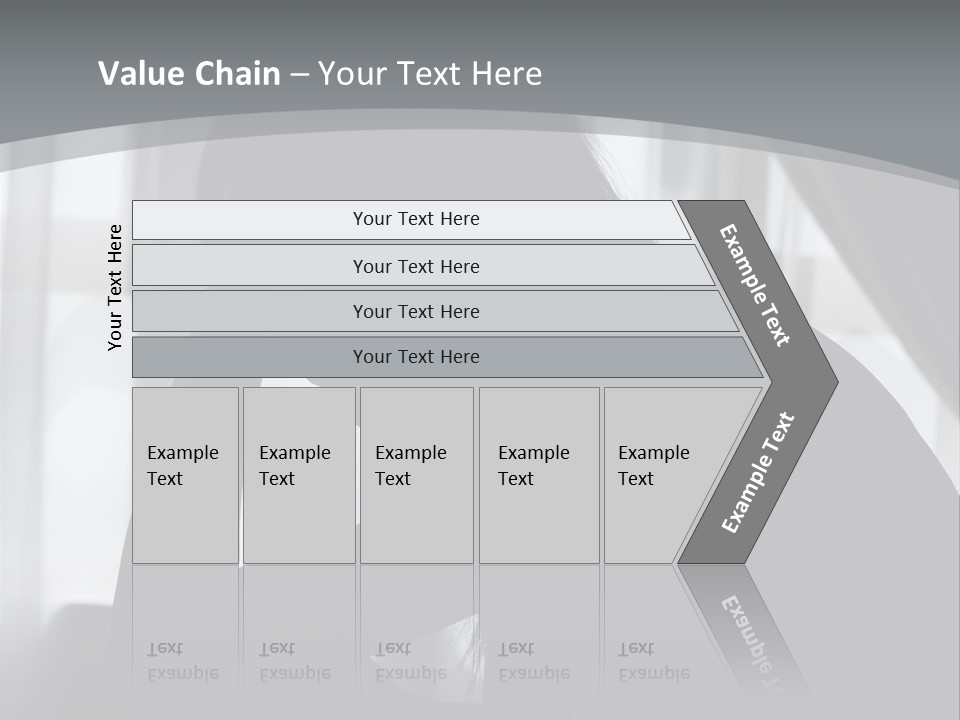 Silhouette Of A Depressed Lady PowerPoint Template
