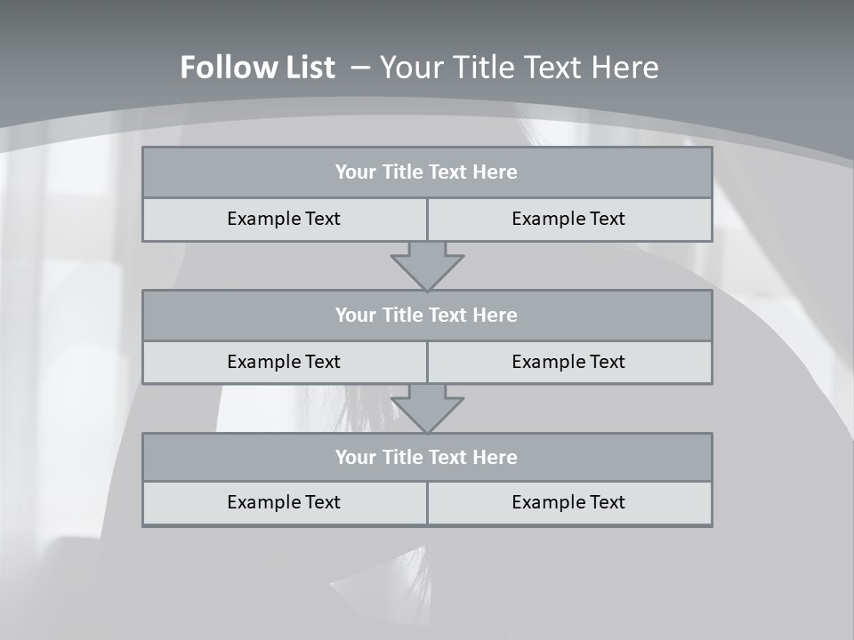 Silhouette Of A Depressed Lady PowerPoint Template