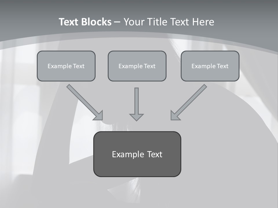 Silhouette Of A Depressed Lady PowerPoint Template