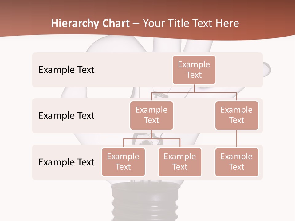 Ok Hand Lamp Bulb PowerPoint Template