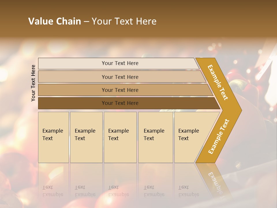 A Picture Of Fresh Tomatoes, Bell Peppers And Other Vegetables. Look For More In My Portfolio PowerPoint Template