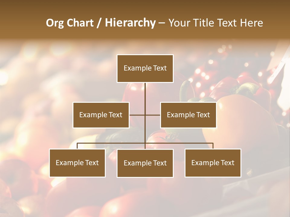 A Picture Of Fresh Tomatoes, Bell Peppers And Other Vegetables. Look For More In My Portfolio PowerPoint Template