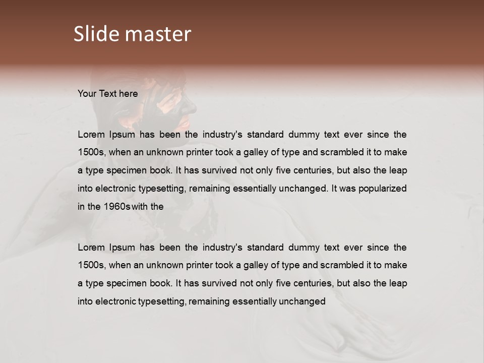 Mud Treatment PowerPoint Template