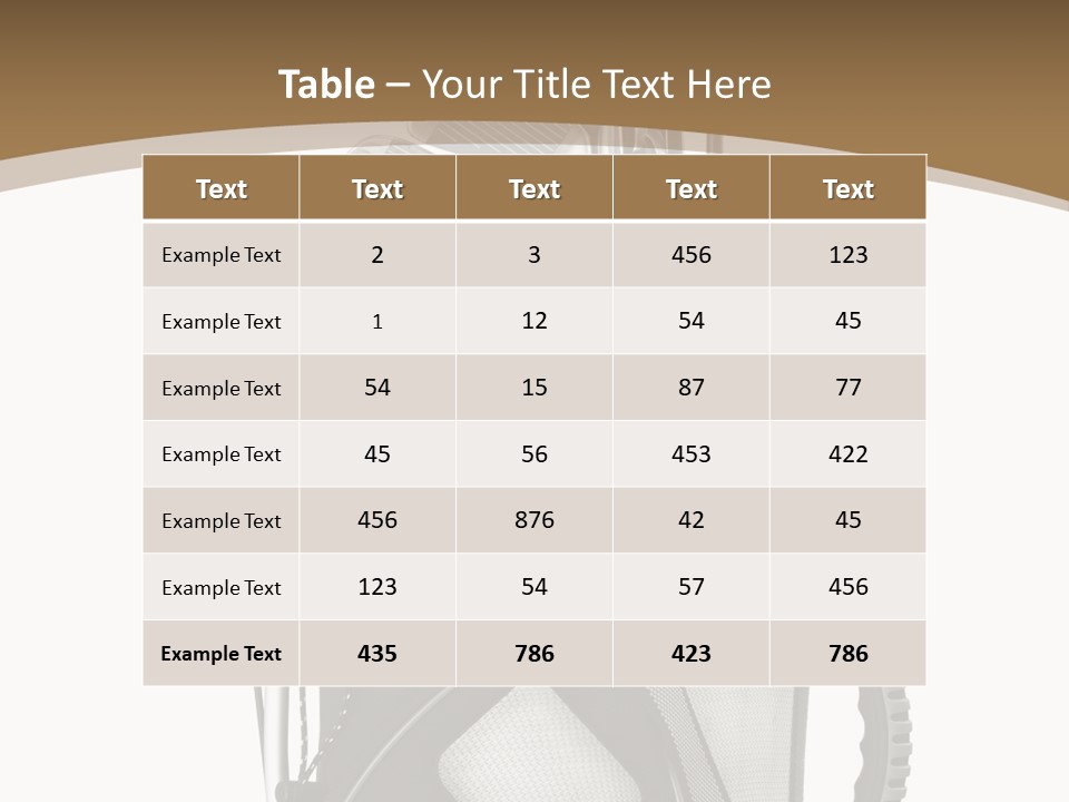 Golf Equipment In Bag Isolated On White PowerPoint Template