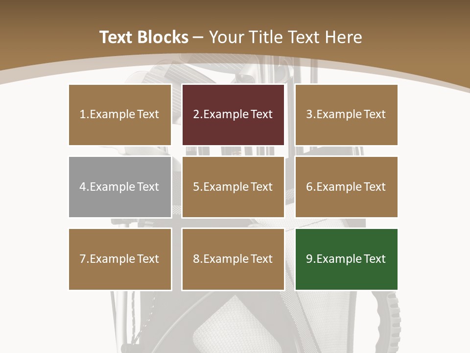 Golf Equipment In Bag Isolated On White PowerPoint Template