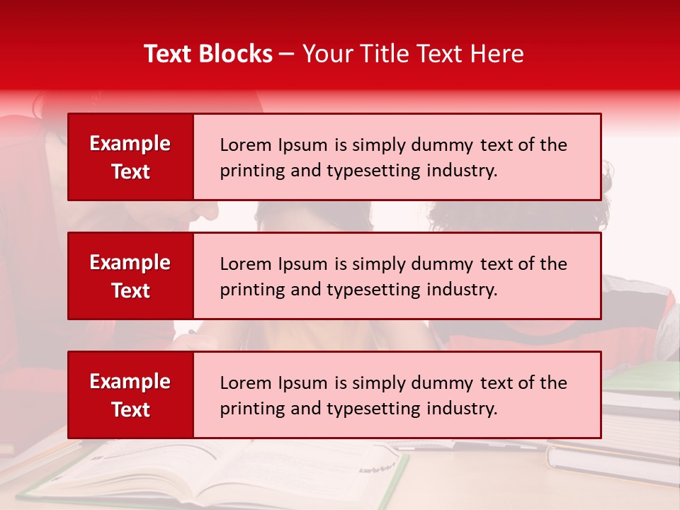 Mother Helping Her Kids Do Homework Isolated On White Background PowerPoint Template