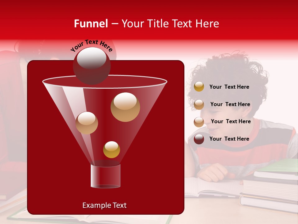 Mother Helping Her Kids Do Homework Isolated On White Background PowerPoint Template