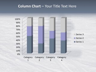 Snowboarder's Shadow PowerPoint Template