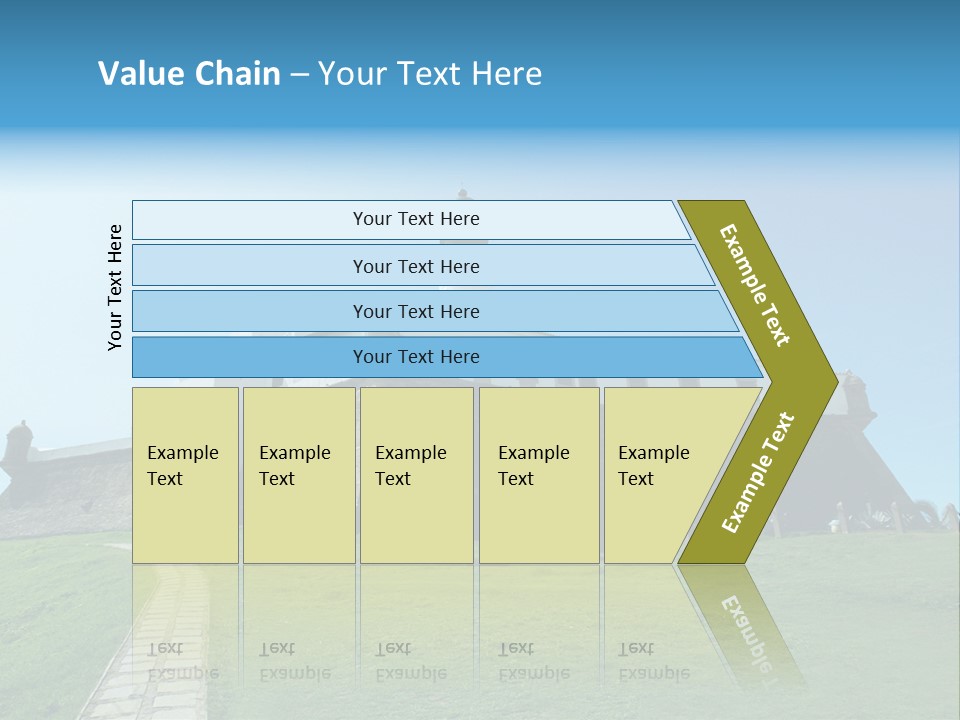 Lighthouse Fort Salvador Bahia Brazil PowerPoint Template