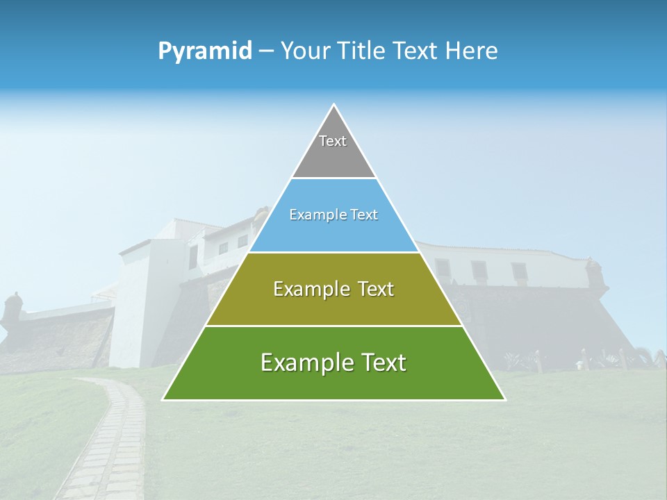 Lighthouse Fort Salvador Bahia Brazil PowerPoint Template