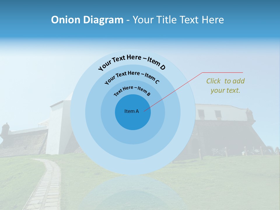 Lighthouse Fort Salvador Bahia Brazil PowerPoint Template