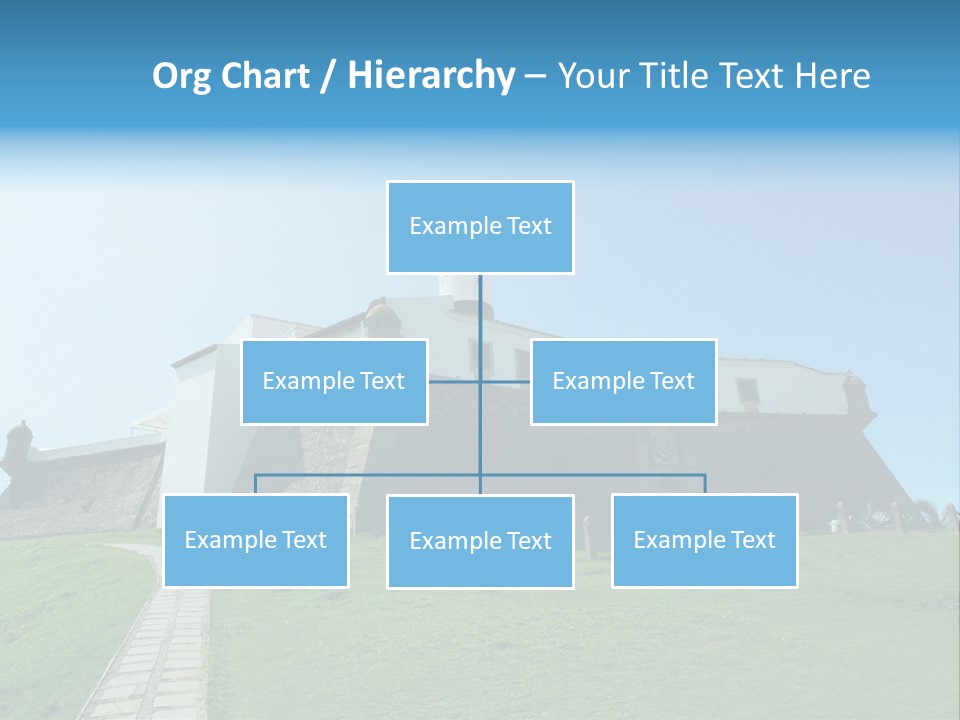 Lighthouse Fort Salvador Bahia Brazil PowerPoint Template