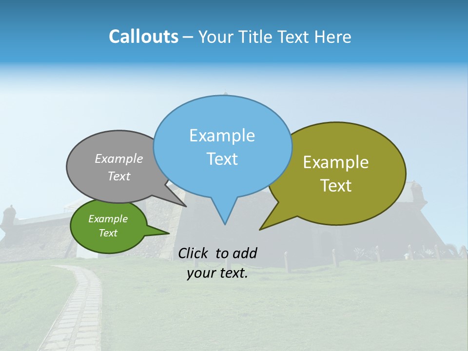 Lighthouse Fort Salvador Bahia Brazil PowerPoint Template