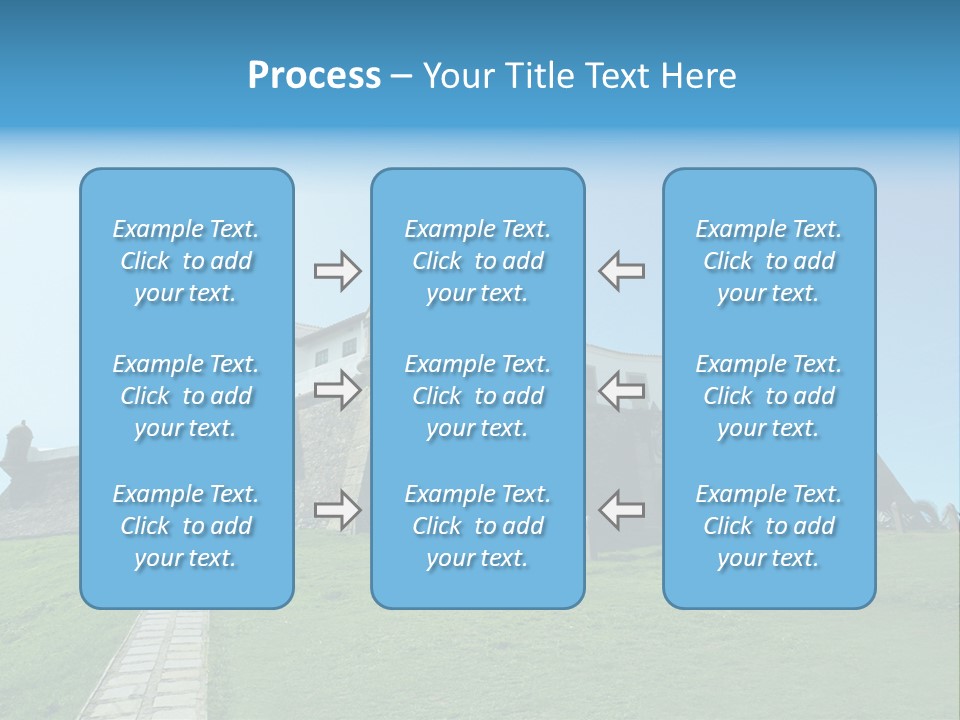 Lighthouse Fort Salvador Bahia Brazil PowerPoint Template