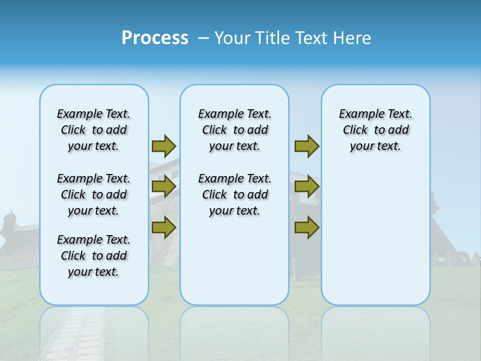 Lighthouse Fort Salvador Bahia Brazil PowerPoint Template