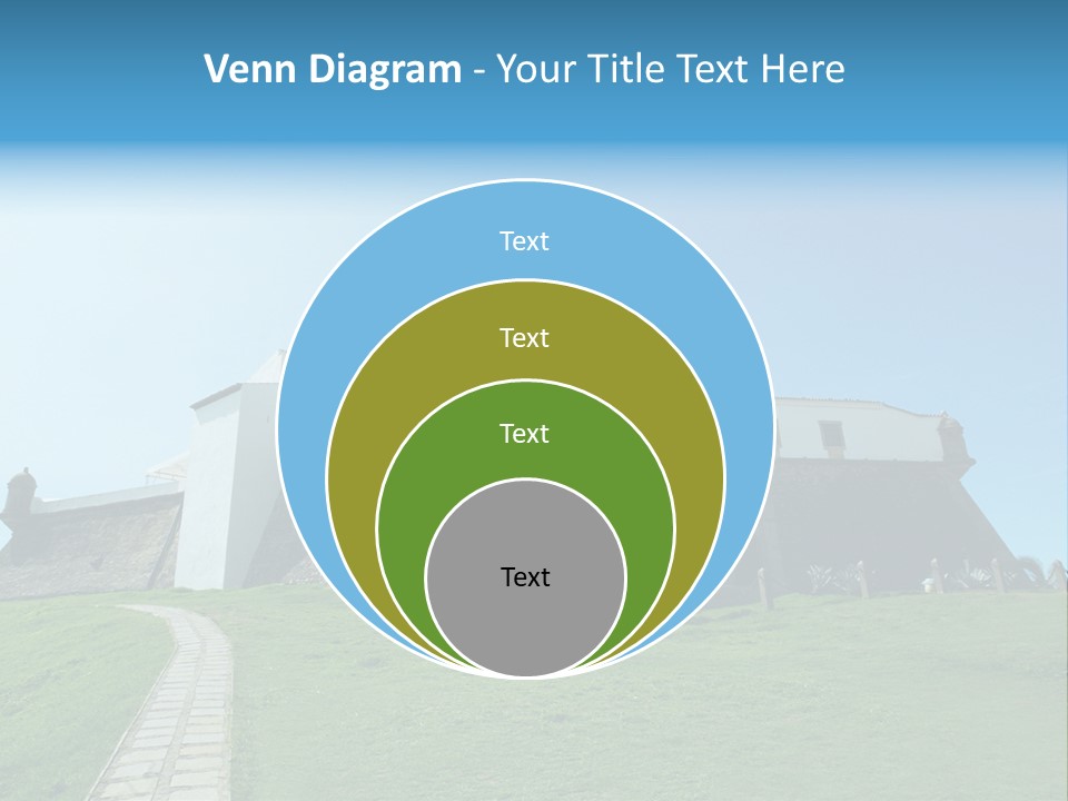 Lighthouse Fort Salvador Bahia Brazil PowerPoint Template