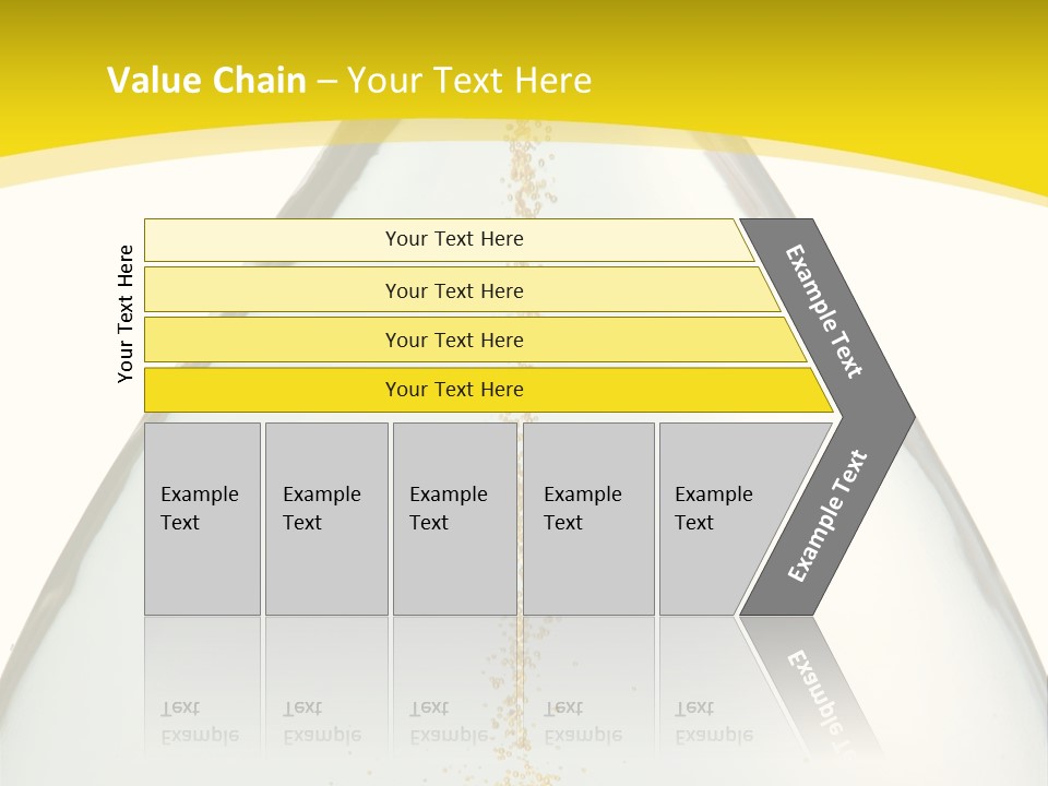 Hourglass Closeup Shot (Isolated - White Background) PowerPoint Template