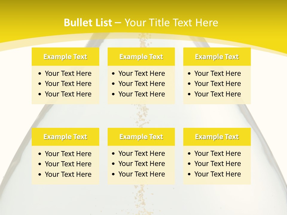 Hourglass Closeup Shot (Isolated - White Background) PowerPoint Template