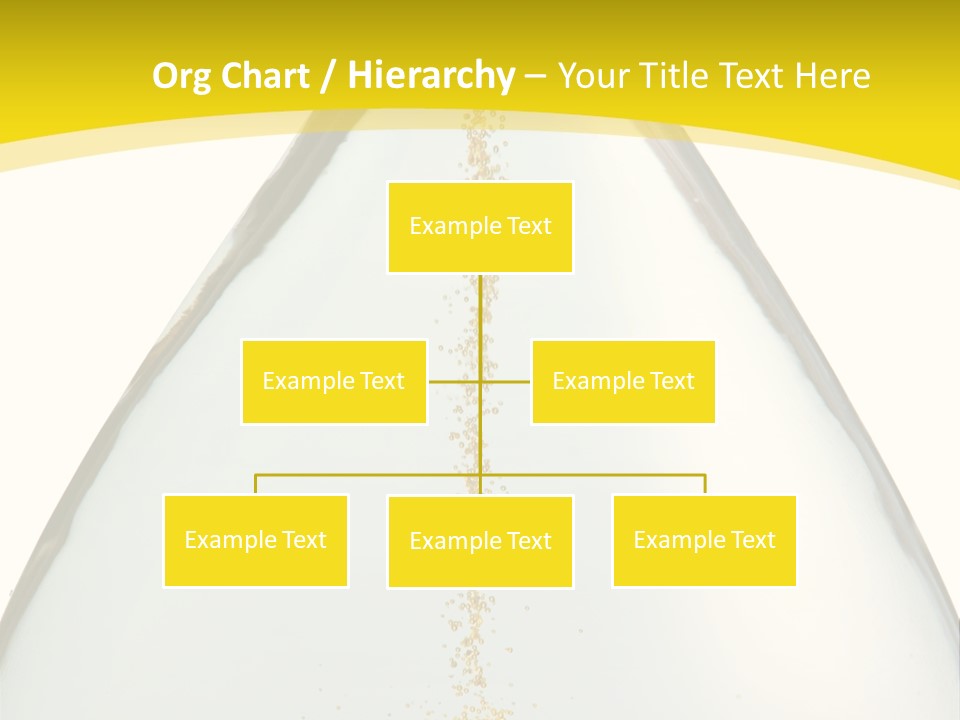 Hourglass Closeup Shot (Isolated - White Background) PowerPoint Template