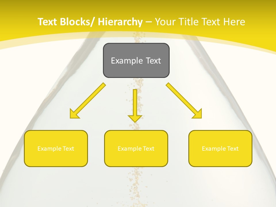 Hourglass Closeup Shot (Isolated - White Background) PowerPoint Template