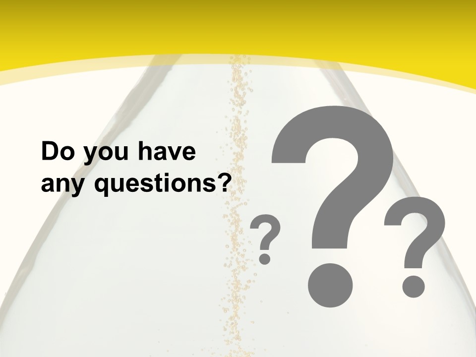 Hourglass Closeup Shot (Isolated - White Background) PowerPoint Template