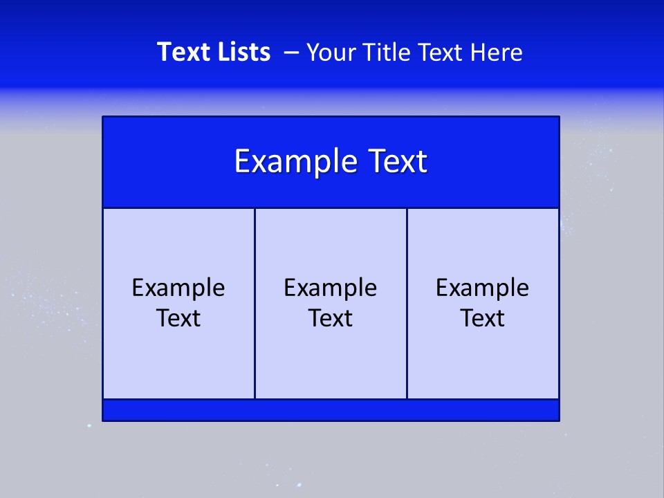 Star And Blue Space Galaxy PowerPoint Template