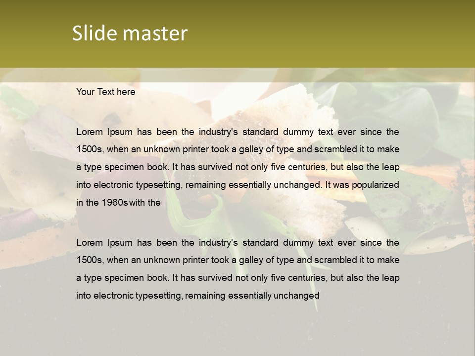 Composting PowerPoint Template