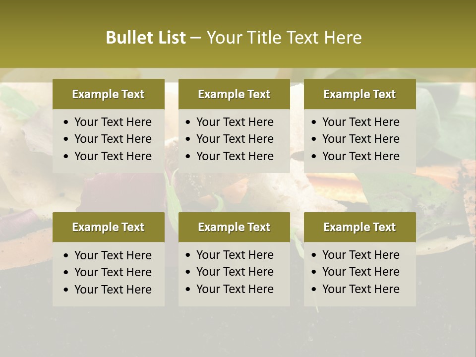 Composting PowerPoint Template