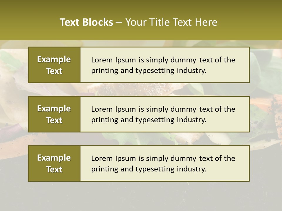 Composting PowerPoint Template