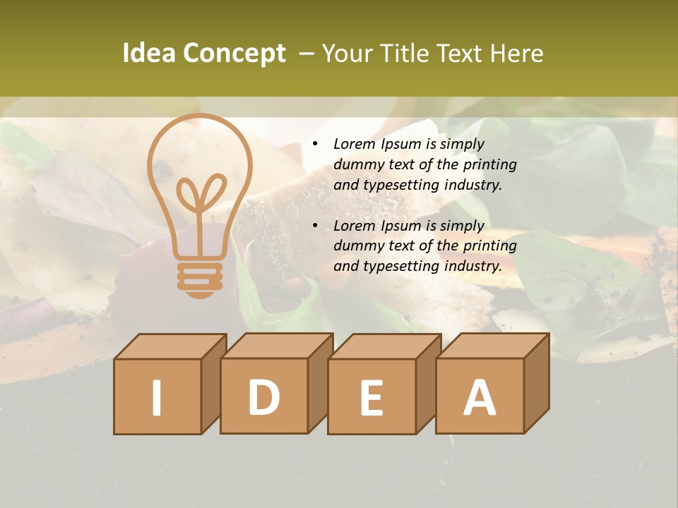 Composting PowerPoint Template