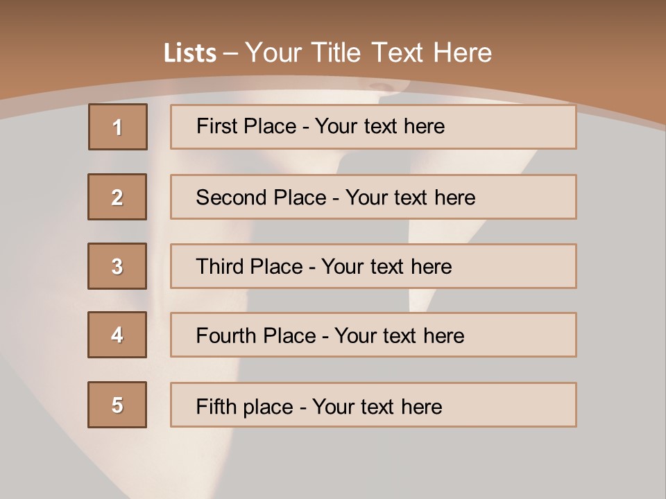 A Woman In A Black Dress Is Holding Her Hair PowerPoint Template