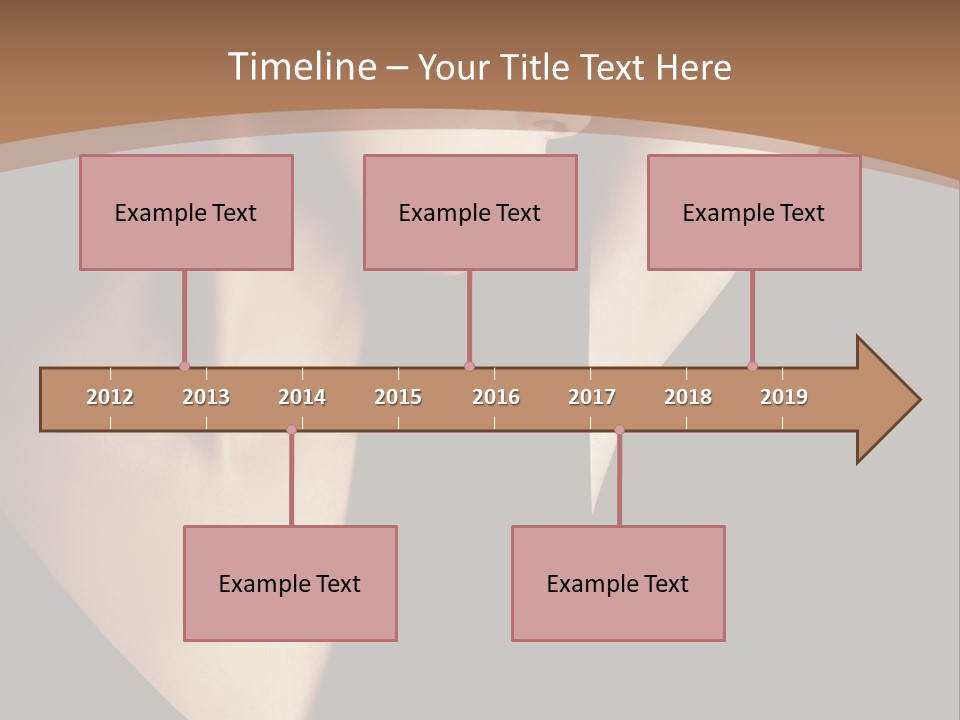 A Woman In A Black Dress Is Holding Her Hair PowerPoint Template