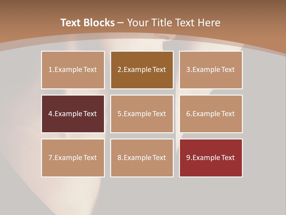 A Woman In A Black Dress Is Holding Her Hair PowerPoint Template