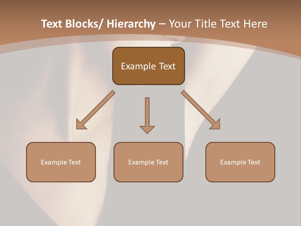 A Woman In A Black Dress Is Holding Her Hair PowerPoint Template