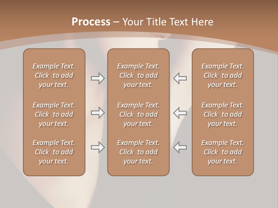 A Woman In A Black Dress Is Holding Her Hair PowerPoint Template