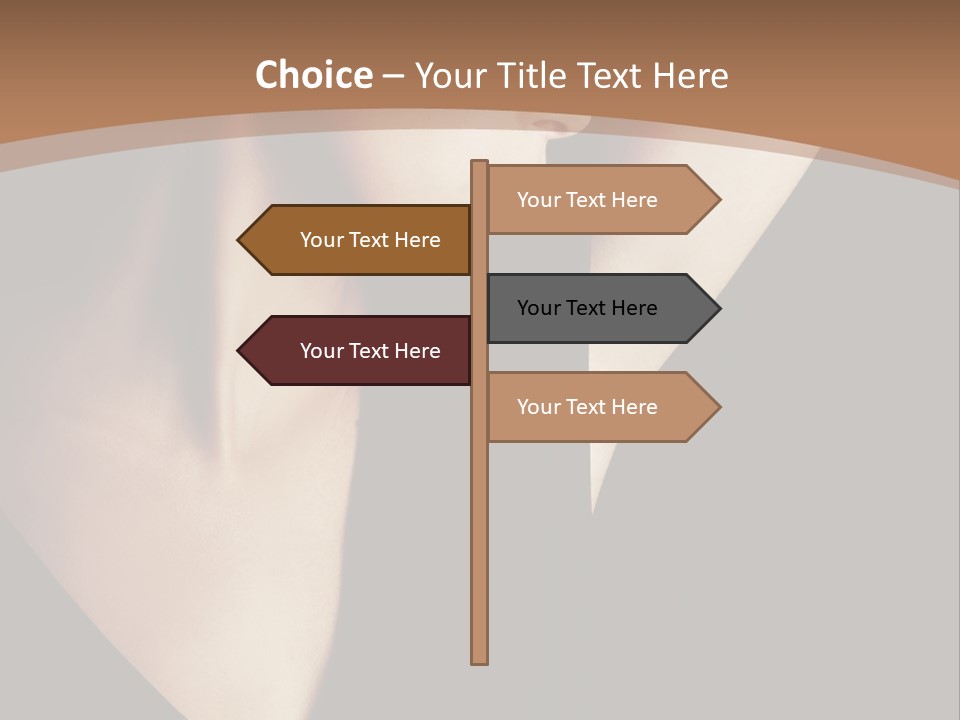 A Woman In A Black Dress Is Holding Her Hair PowerPoint Template