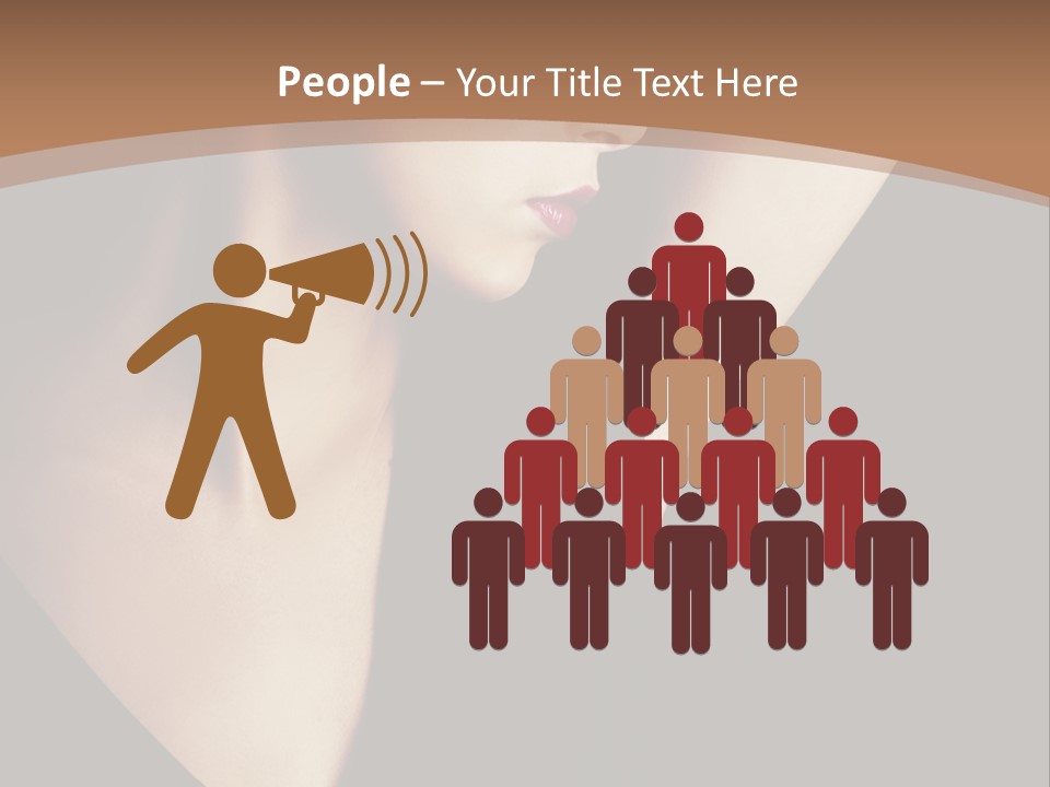 A Woman In A Black Dress Is Holding Her Hair PowerPoint Template