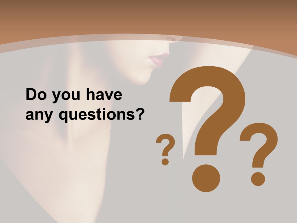 A Woman In A Black Dress Is Holding Her Hair PowerPoint Template